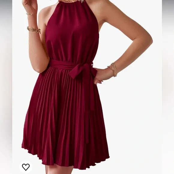 maroon bridesmaid dresses amazon Chicsew Burgundy Sexy Chic Silky Mismatched Side Split Mermaid Satin Red Bridesmaid Dresses Sale/Mix and Match Red Bridesmaid Dresses, Burgundy/B